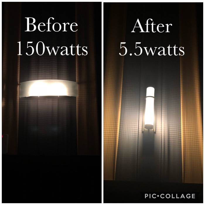 5.5w LED Movie Theatre Wall Sconce