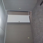 Bedroom of mobile home