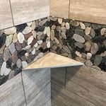 Custom tile showers