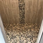 Custom tile showers