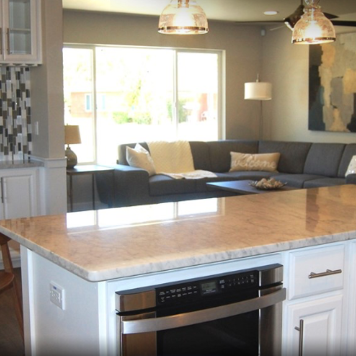 open concept kitchen