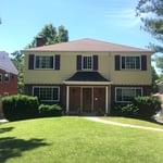 Front view shrub removal