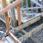 Wheel Chair Access Ramp- Before