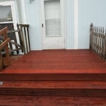 Repaired 12'x12' Deck