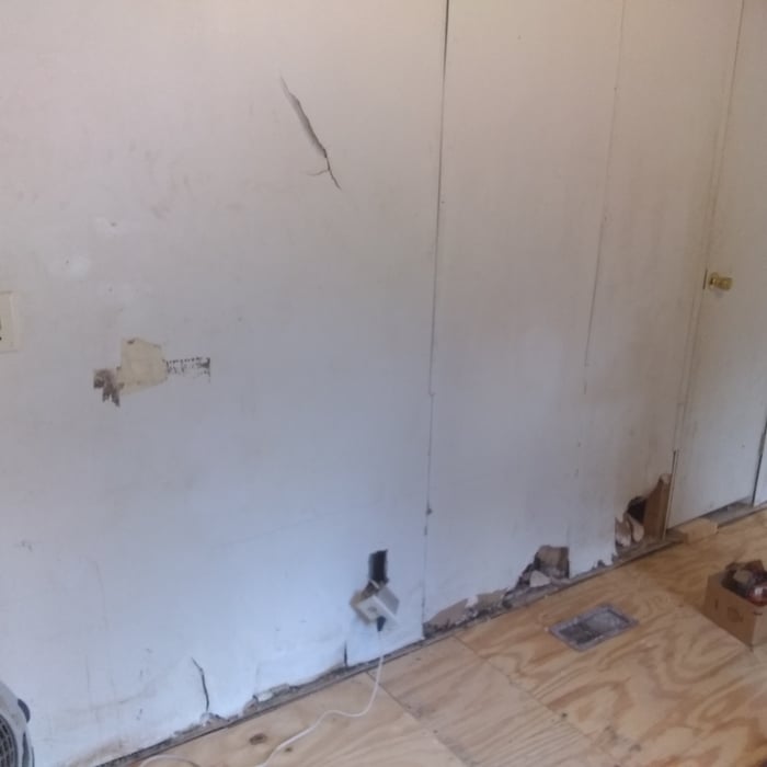 Mobile home room I remode