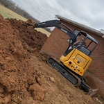 excavating