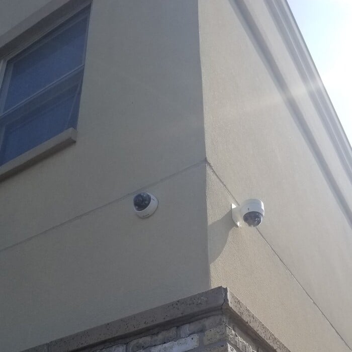 Business Building Camera Install