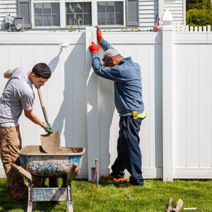 PVC Privacy Fence 6'