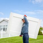 PVC Privacy Fence 6'