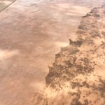In progress--surface cleaning driveway