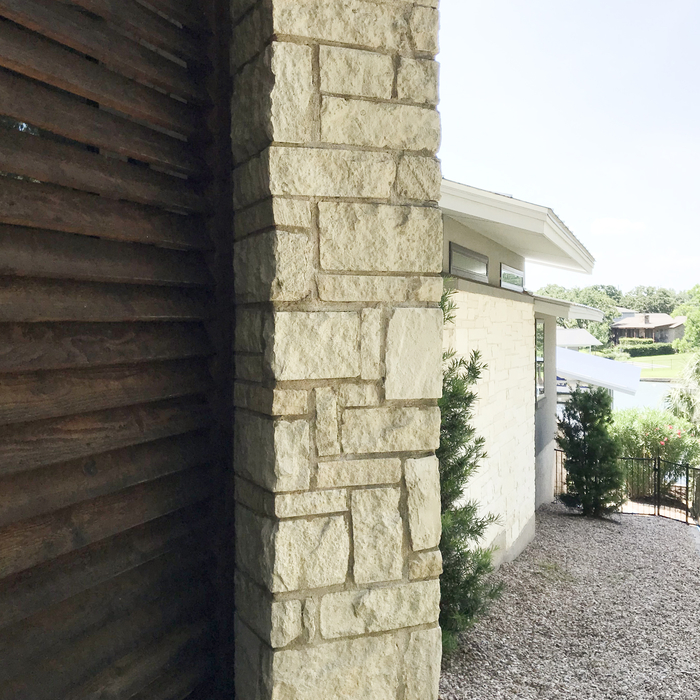 Stone exterior--after