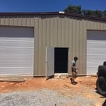 Commercial rolling steel doors