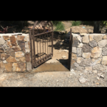 Antique gate
