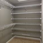 Closet shelving