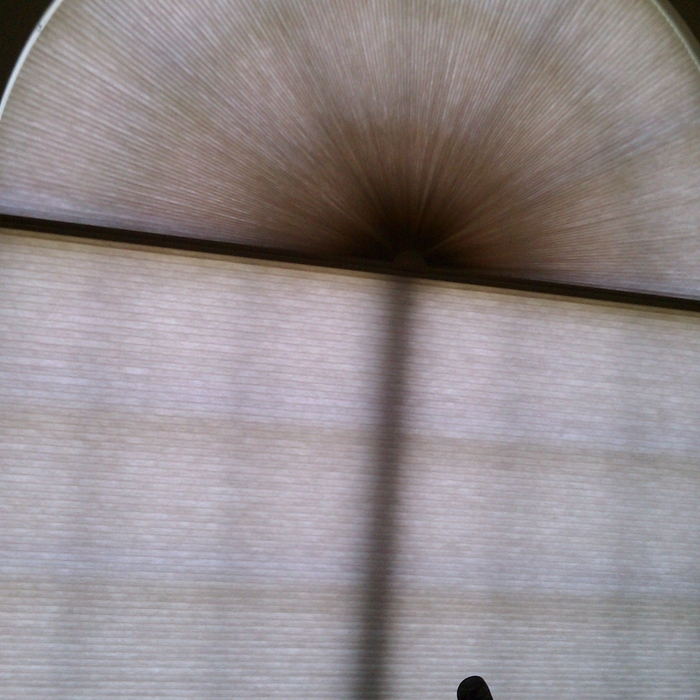 Honey Comb Shade with Arch shape