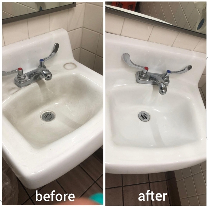 Cleaning Before and After