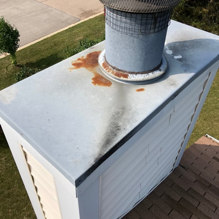 Chimney lid restoration