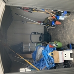 Not utilized shed