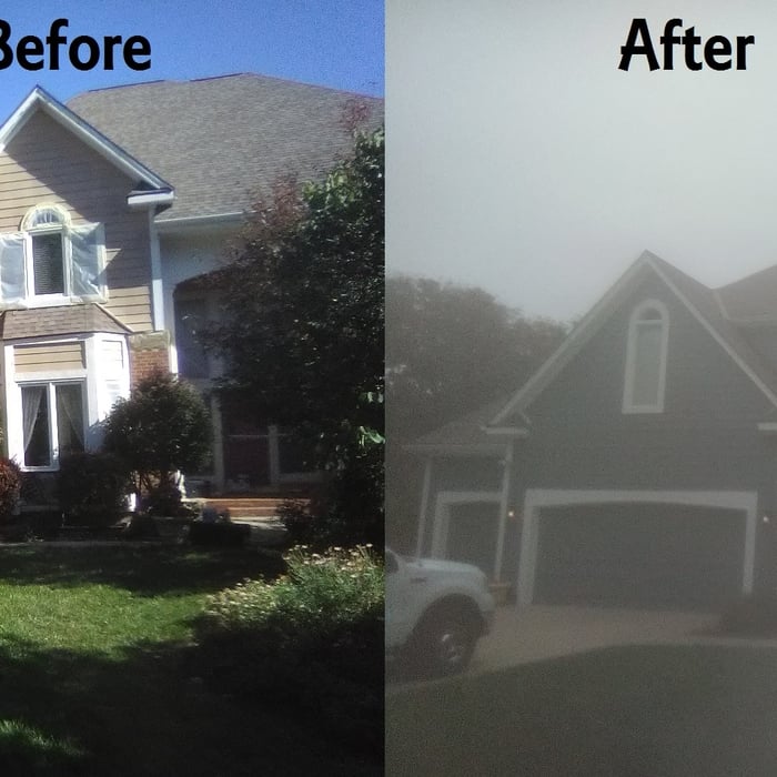 Exterior repaint