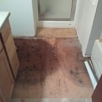Bathroom Floor Repair