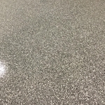Chip epoxy floor