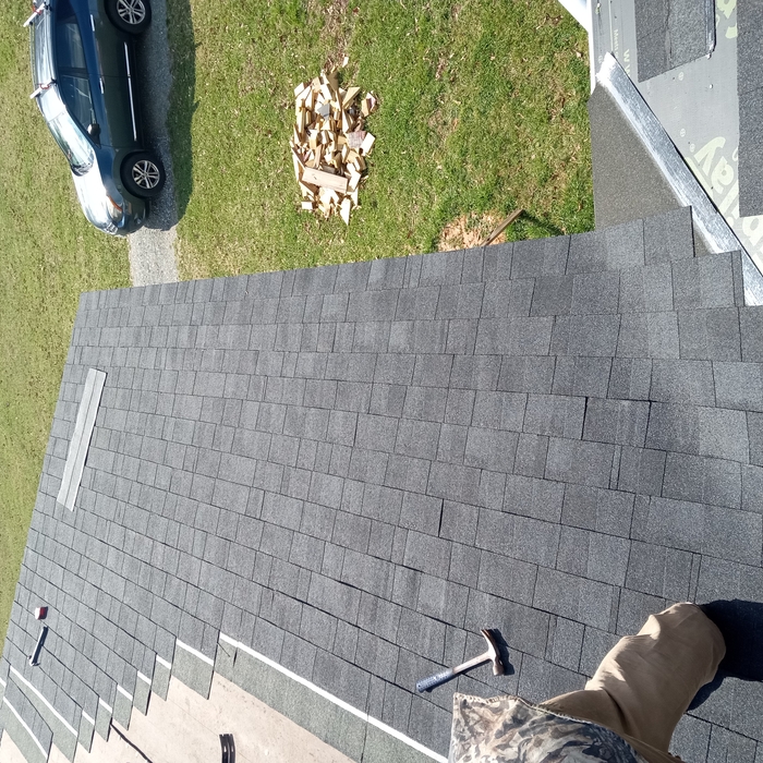 Roof installation 