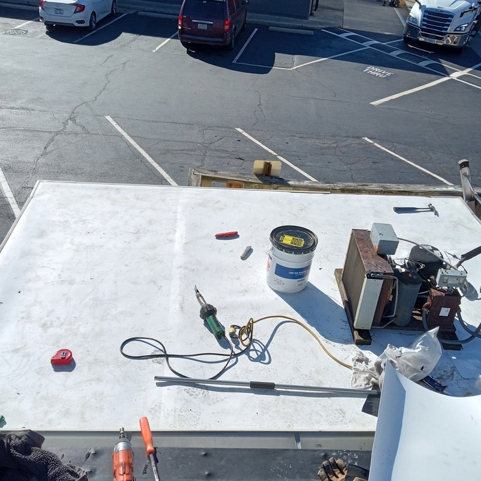 New tpo roof