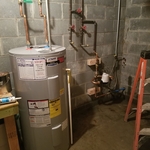 New Water Heater and New Water service