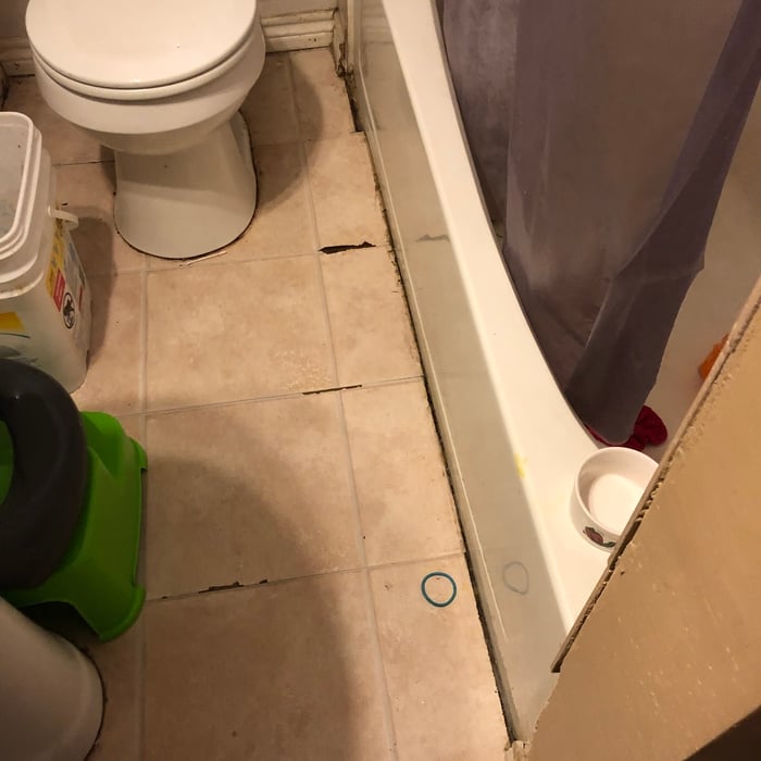 Rotten floor