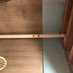 Pipe in basement