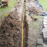 Gas line replacement