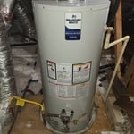 Bradford White water heater installation