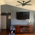 Accent walls.