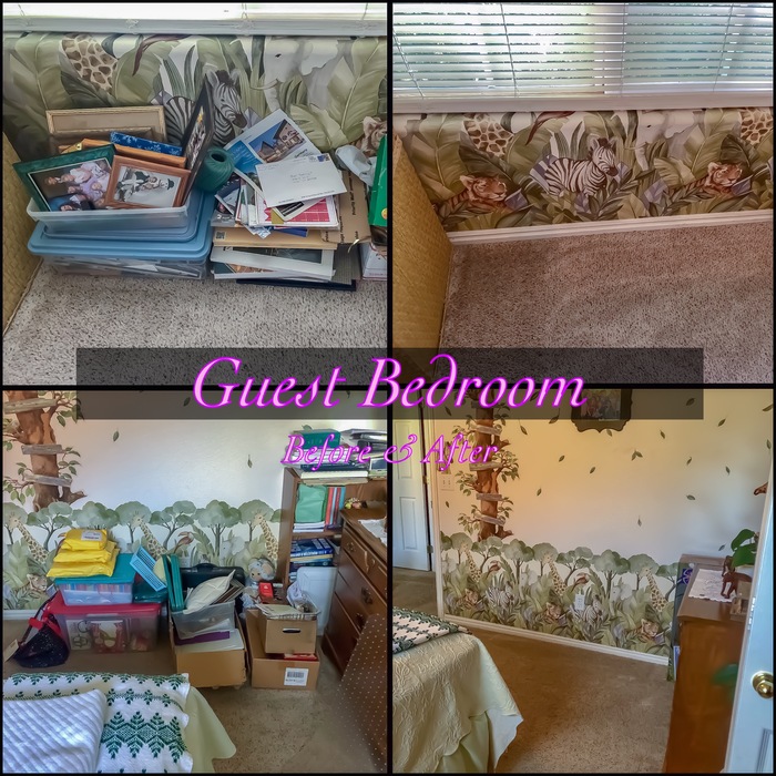 Floors in Guest Bedroom