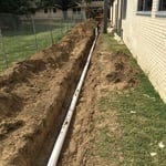 Sewer main Install
