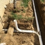 Sewer main Install