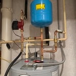 Com w. heater piping
