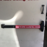 Detex Alarm Exit Device