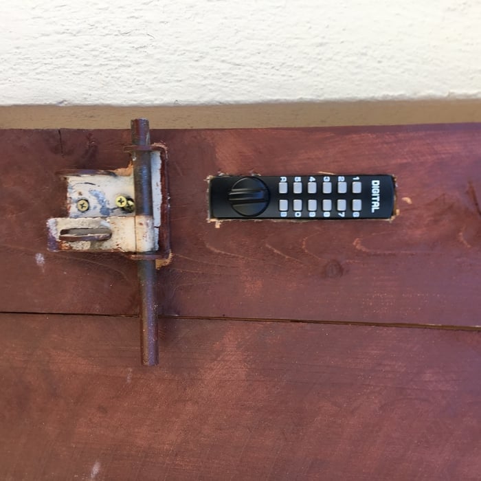 Mechanical Keypad Lock