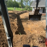 Benching the property