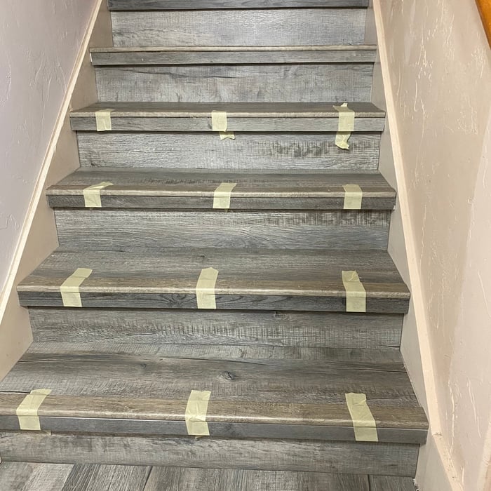 stairs with bullnose tread