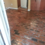 Cut Brick Floor