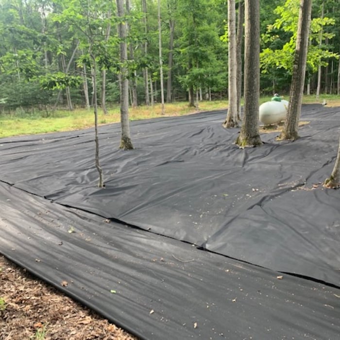 Large scale mulch job