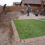 Gravel Installaion and redone Landscape.