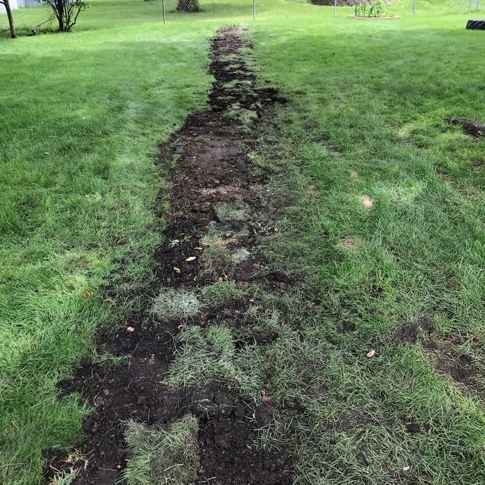French Drain Install