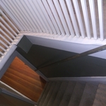 Inside stairs