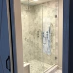 Frameless Shower Enclosure