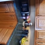 Before Undercabinet Lighting