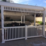 Vinyl Fence Work