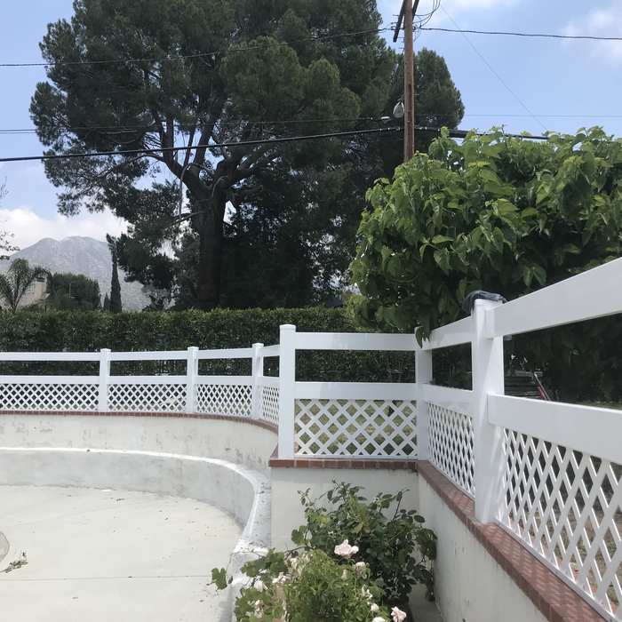 Vinyl Fence Work